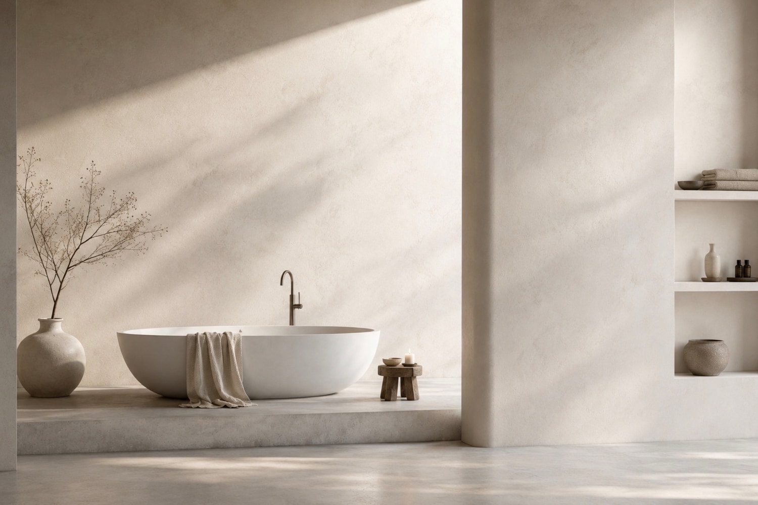 A space finished in Crustal by Stoopen & Meeûs.