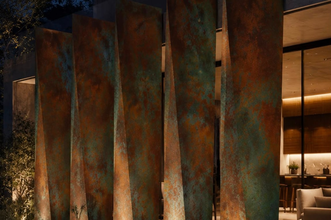 A space finished in OxiQ by Stoopen & Meeûs.