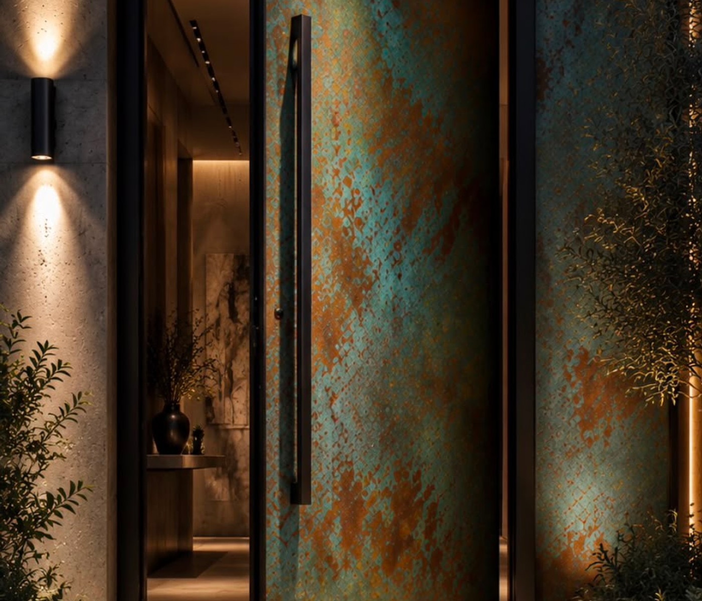 A space finished in OxiQ by Stoopen & Meeûs.