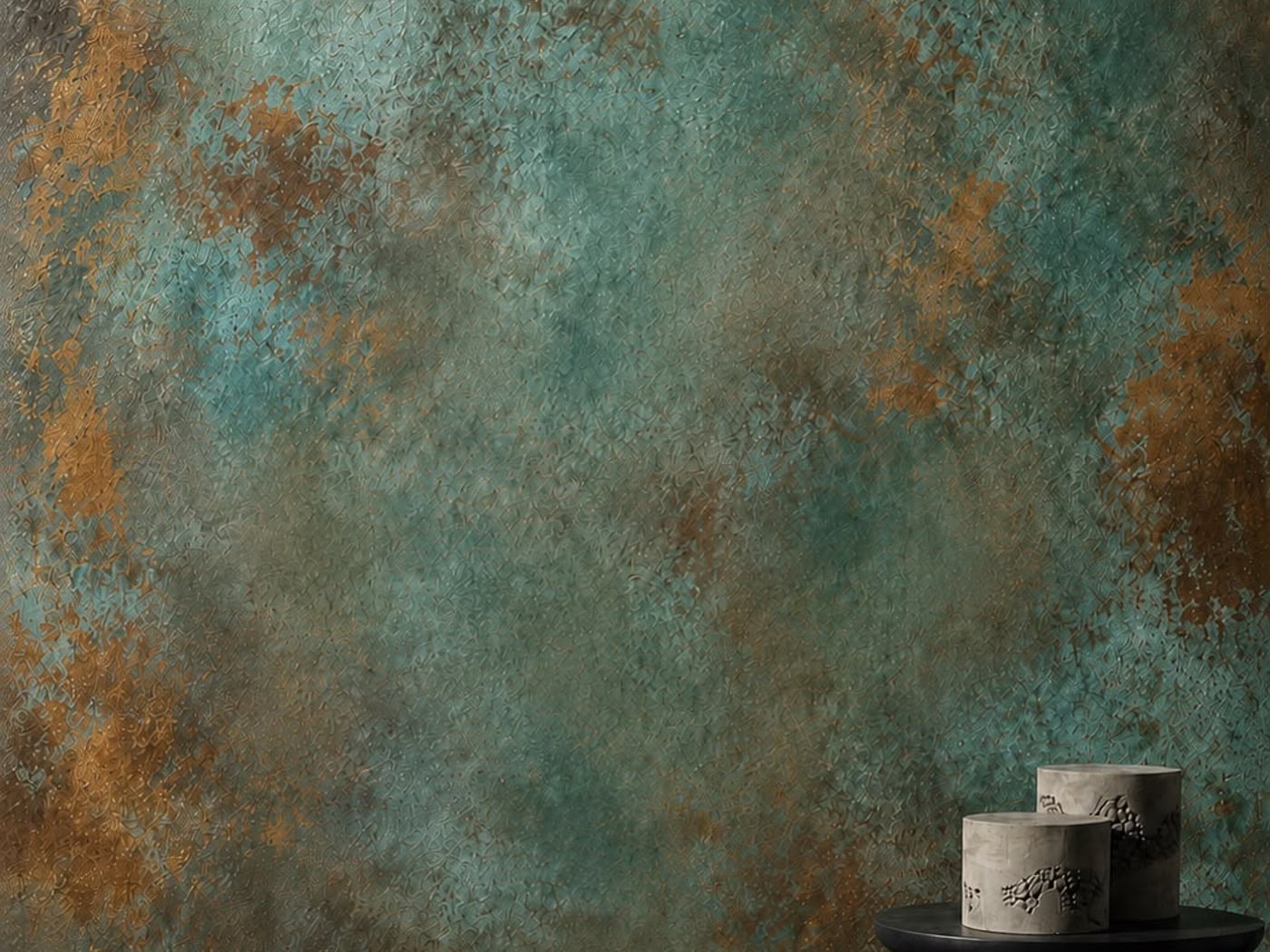 A space finished in OxiQ by Stoopen & Meeûs.