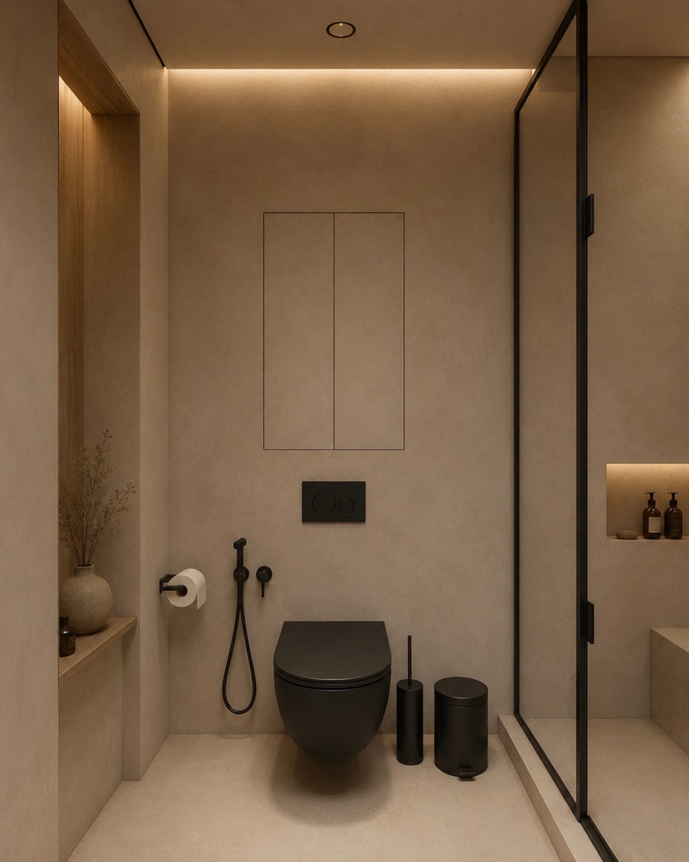 A space finished in Rifine by Stoopen & Meeûs.