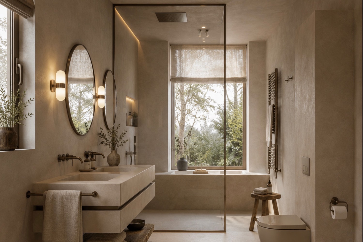 A space finished in StucDeco by Stoopen & Meeûs.